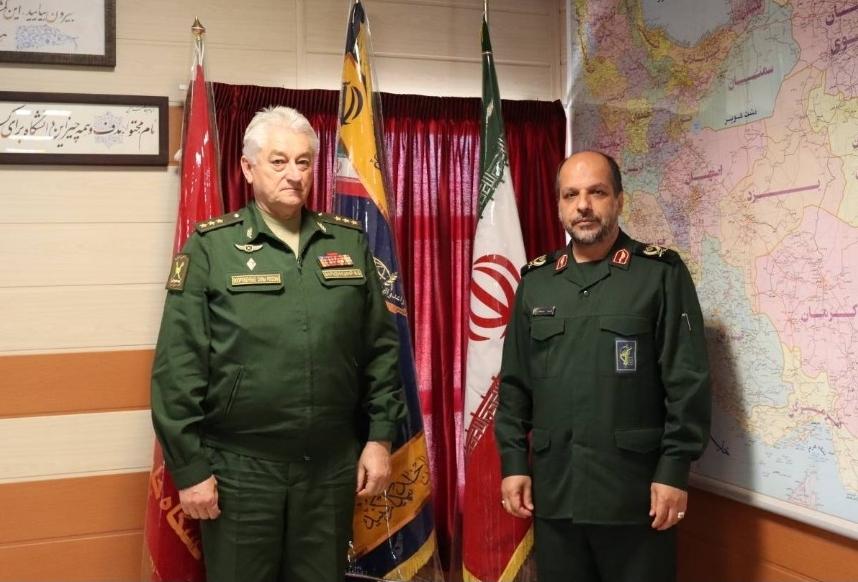 دیدار رئیس آکادمی نظامی جمهوری فدرال روسیه با سردار محمدرضا حسنی آهنگر