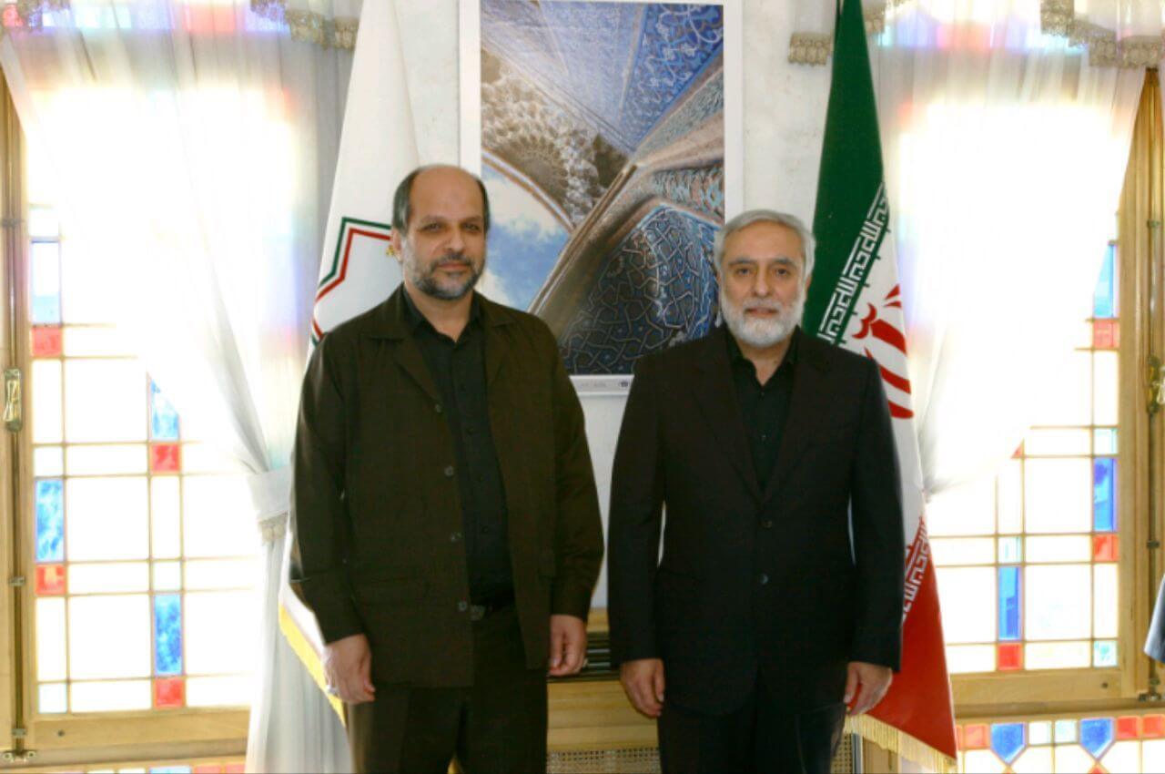 دیدار رئیس دانشگاه جامع امام حسین علیه السلام با رئیس بنیاد ایران شناسی